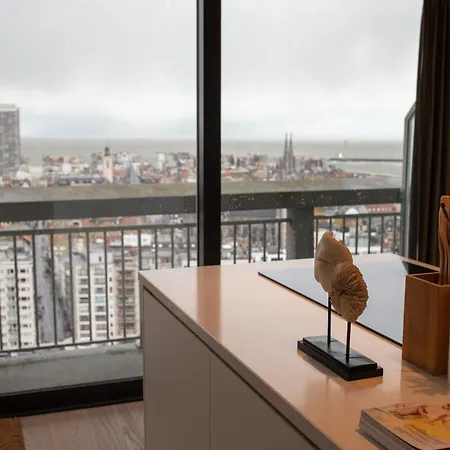 Luxueuze Studio Met Adembenemend Zicht Op Oostende Ostende
