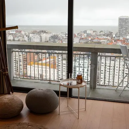 Apartamento Luxueuze Studio Met Adembenemend Zicht Op Oostende *