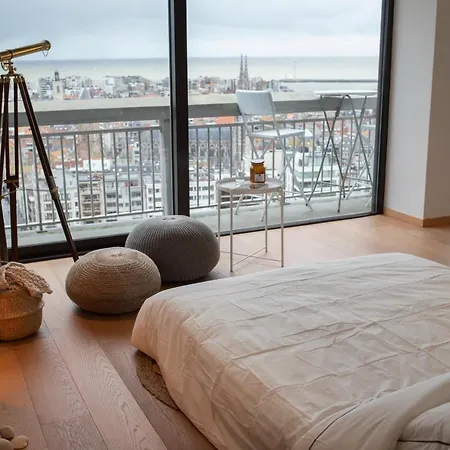 Luxueuze Studio Met Adembenemend Zicht Op Oostende * Ostende